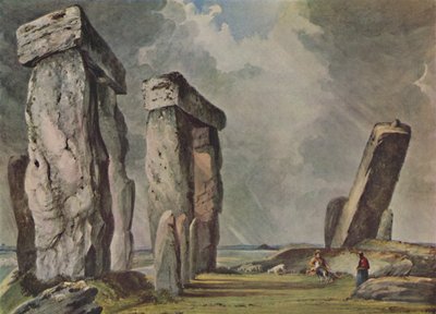 Stonehenge, Wiltshire, vers 1830, 1946 - James Bridges