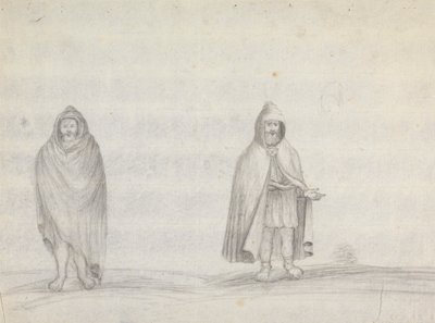 Études de deux hommes - James Bruce