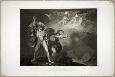 Les sorcières apparaissent à Macbeth et Banquo - James Caldwall