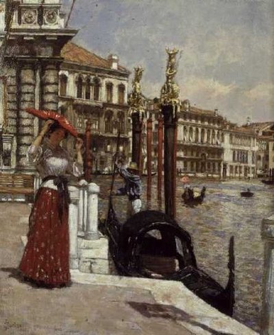 Sur le Grand Canal, Venise - James Charles