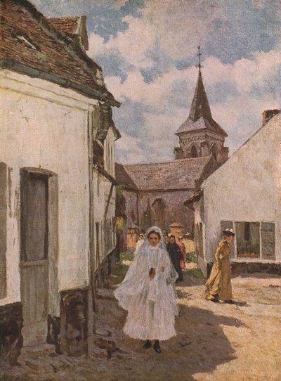 Retour de la Première Communion, fin 19ème-début 20ème siècle, vers 1930 - James Charles