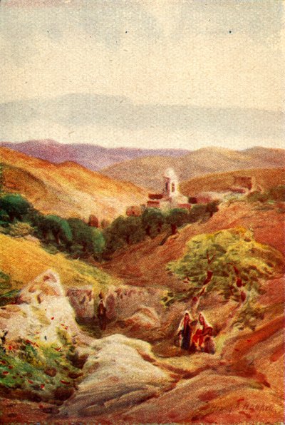 Un coin de Béthanie - Luc xxiv. 50 - James Clark, Henry A Harper