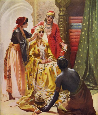 Une mariée parée pour son mari - James Clark