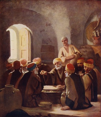 Repas du soir chez les fellahheen - James Clark