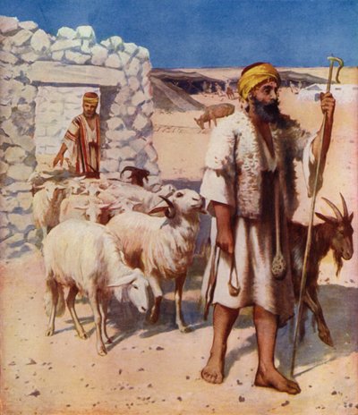 Berger et enclos à moutons - James Clark