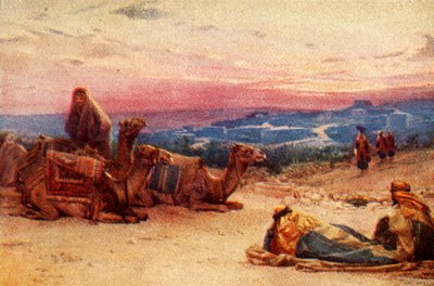 Voyageurs se reposant à l