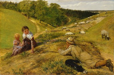 Colin, tu connais le garçon berger du sud (Plainte de Hobbinol à Thenot) - James Clarke Hook