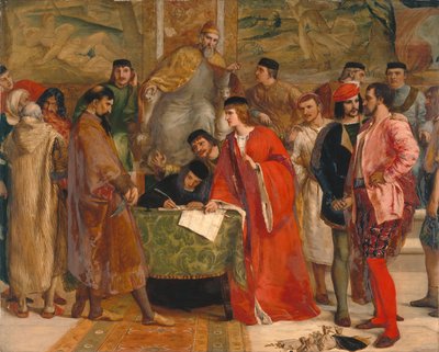 La Défaite de Shylock - James Clarke Hook