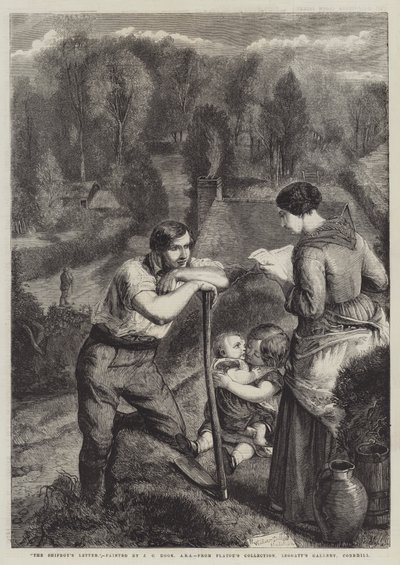 La lettre du mousse - James Clarke Hook