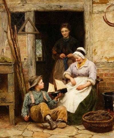 Le modèle de navire - James Clarke Waite