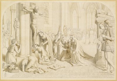 Un incident dans la vie de Sainte Élisabeth de Hongrie - James Collinson