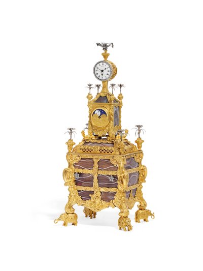 Horloge de Table Musicale de George III, c.1766 - James Cox