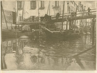 Un canal noir - James Craig Annan