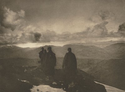 Camera Work : Les montagnes sombres, 1904 - James Craig Annan