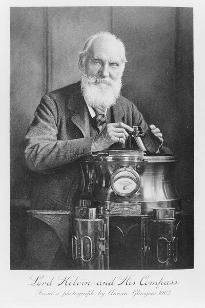 Lord Kelvin et sa boussole, 1902 - James Craig Annan