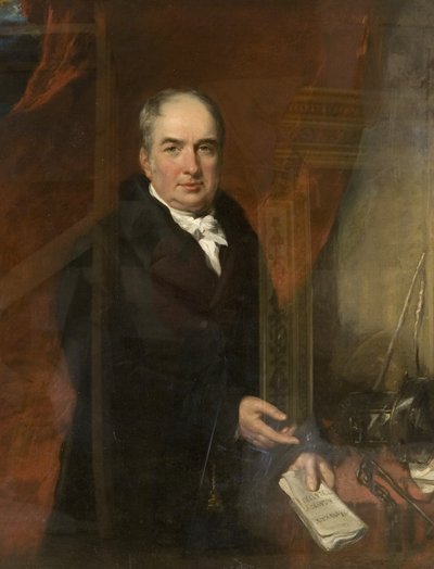 Portrait du révérend Thomas Roberts, vers 1835 - James Curnock