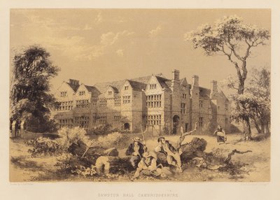 Sawston Hall, Cambridgeshire - James Dafforne