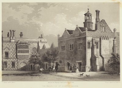 Le prieuré de St Osyth, Essex - James Dafforne
