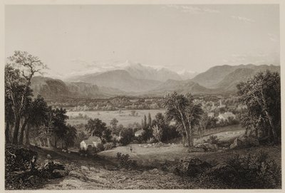Mont Washington depuis la vallée de Conway, d