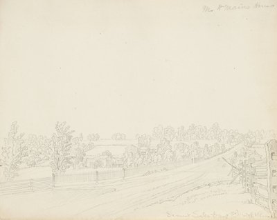 Maison de M. W. Mains, lac Derwent - James David Smillie