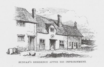 Résidence de Bunyan après son emprisonnement - James Dawson Watson
