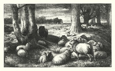 Élégie écrite dans un cimetière de campagne - James Dawson Watson