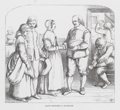Gaius propose un mariage - James Dawson Watson