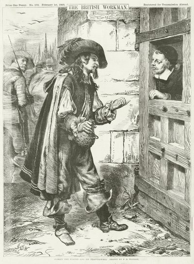 Parley le portier et M. Flatterwell - James Dawson Watson