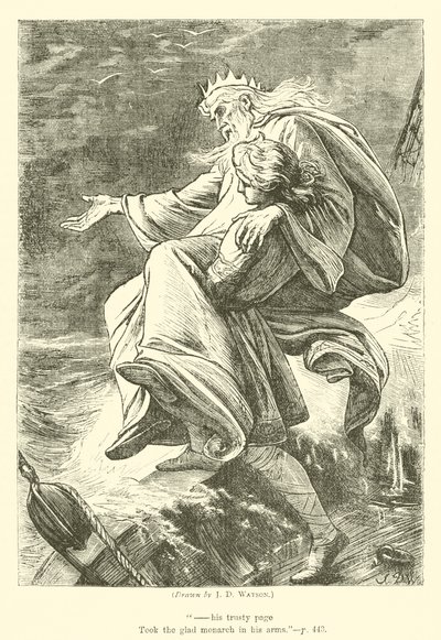 Le Roi de la mer - James Dawson Watson