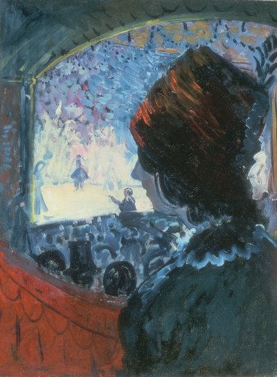 Au théâtre - James Dickson Innes