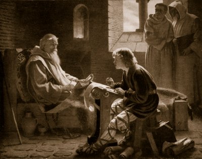 Le Vénérable Bède traduisant l