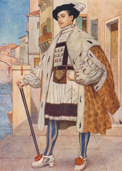 Le Marchand de Venise : Bassanio - James Dromgole Linton
