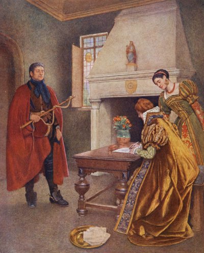 Le Marchand de Venise de Shakespeare : Portia, Nerissa et Balthazar - James Dromgole Linton