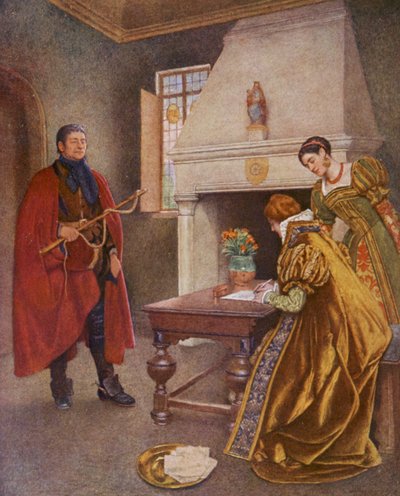 Le Marchand de Venise de Shakespeare : Portia, Nerissa et Balthazar - James Dromgole Linton