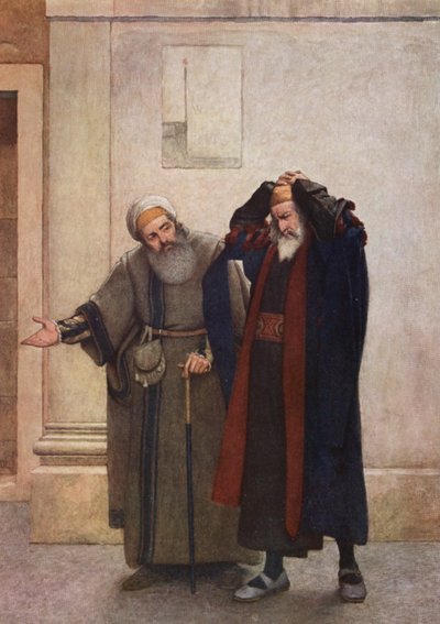 Le Marchand de Venise de Shakespeare : Shylock et Tubal - James Dromgole Linton