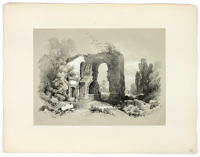 Aliscamps, W. Arles, des Sélections Pittoresques - James Duffield Harding
