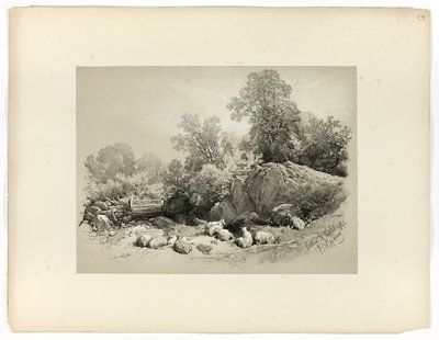 Bettws, N. Pays de Galles, de Picturesque Selections - James Duffield Harding