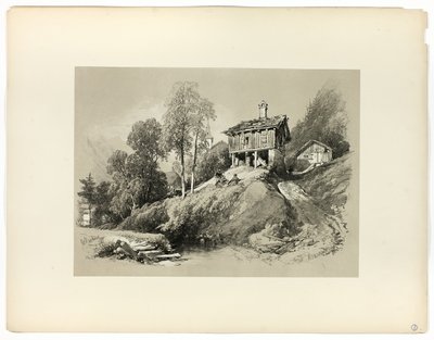 Brunnen, de Sélections pittoresques - James Duffield Harding