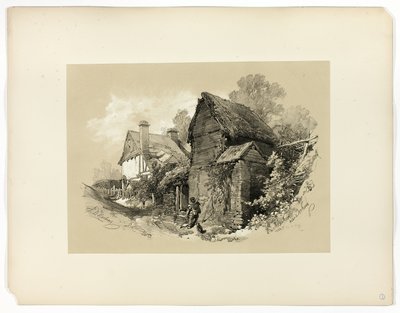 Buckland, près de Dorking, des Sélections pittoresques - James Duffield Harding