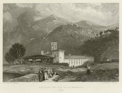 Couvent de Vallombrosa - James Duffield Harding