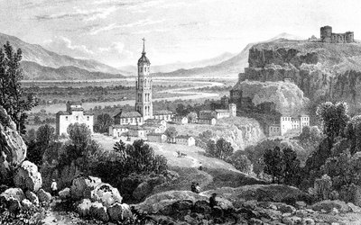 Fraga, Espagne, 1823 - James Duffield Harding
