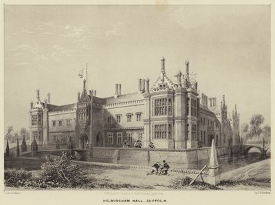 Helmingham Hall, Suffolk - James Duffield Harding
