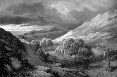 Tombe de Napoléon Bonaparte, île de Sainte-Hélène, 1824 - James Duffield Harding