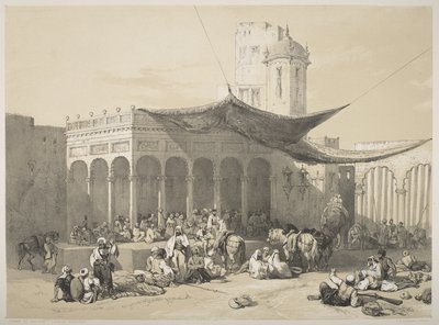 Panjab : Soldats sikhs recevant leur solde au Royal Durbar, Lahore - James Duffield Harding