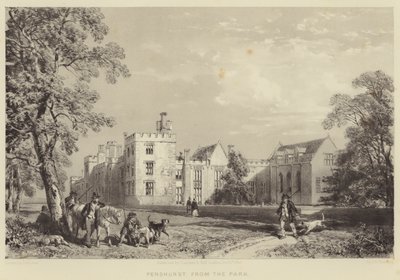 Penshurst, depuis le parc - James Duffield Harding