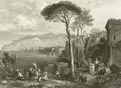 Plaine et baie de Sorrente, Italie - James Duffield Harding