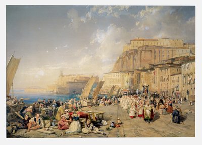 Procession de la Fête-Dieu, Naples - James Duffield Harding