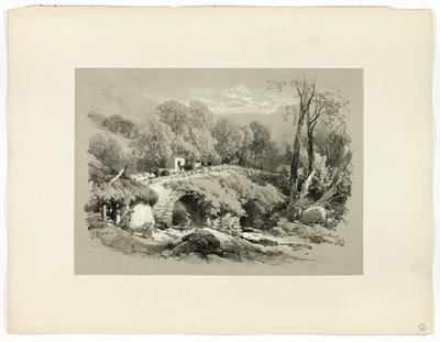 South Brent, Devon, de Sélections pittoresques - James Duffield Harding