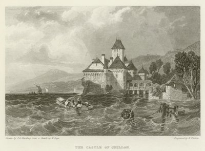 Le Château de Chillon - James Duffield Harding