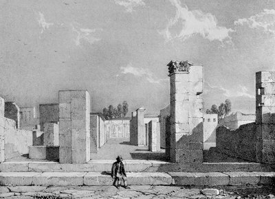 La maison de Caius Sallust - James Duffield Harding